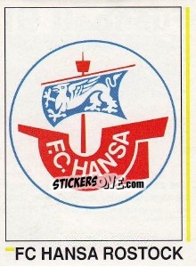 Sticker Wappen FC Hansa Rostock