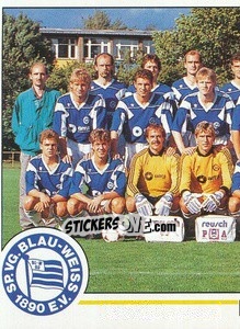 Sticker Mannschaft Blau-Weiß 90 Berlin