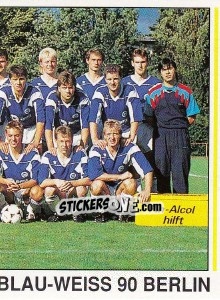 Sticker Mannschaft Blau-Weiß 90 Berlin