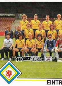 Sticker Mannschaft Eintracht Braunschweig