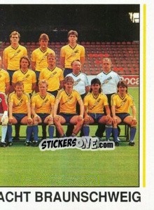 Sticker Mannschaft Eintracht Braunschweig