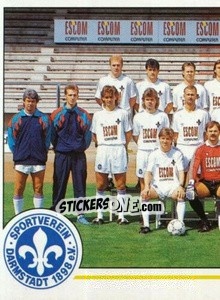 Sticker Mannschaft Darmstadt 98