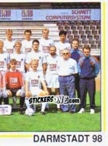 Sticker Mannschaft Darmstadt 98