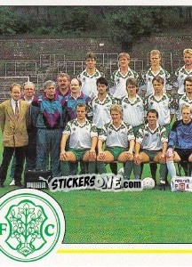 Sticker Mannschaft FC Homburg