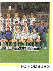 Sticker Mannschaft FC Homburg