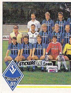 Sticker Mannschaft SV Waldhof Mannheim