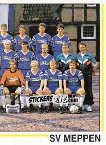 Sticker Mannschaft SV Meppen