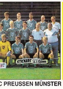 Sticker Mannschaft SC Preußen Münster