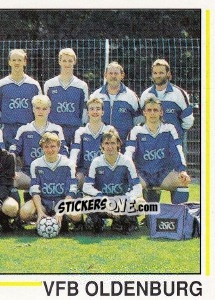 Sticker Mannschaft VfB Oldenburg