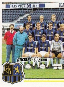 Sticker Mannschaft 1. FC Saarbrücken