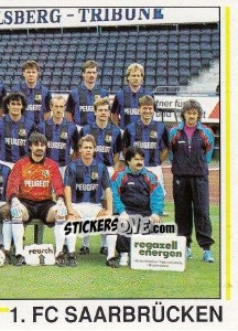 Sticker Mannschaft 1. FC Saarbrücken