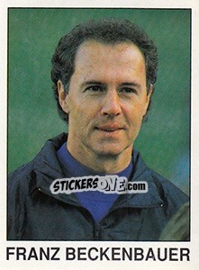 Sticker Franz Beckenbauer - German Football Bundesliga 1990-1991 n. 405 - Panini