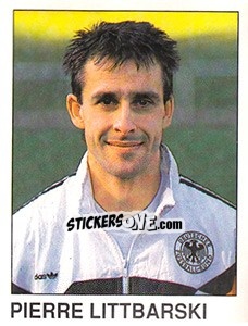 Sticker Pierre Littbarski - German Football Bundesliga 1990-1991 n. 413 - Panini