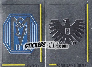 Figurina Wappen (SV Meppen / SC Preußen Münster )