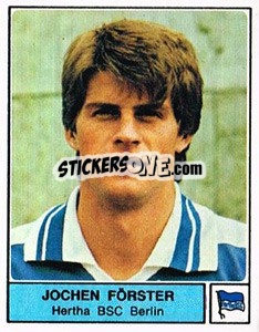 Cromo Jochen Förster