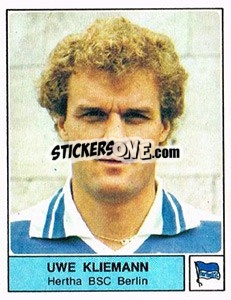 Figurina Uwe Kliemann - German Football Bundesliga 1978-1979 - Panini