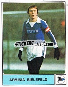 Sticker Hans-Werner Moors - German Football Bundesliga 1978-1979 n. 27 - Panini