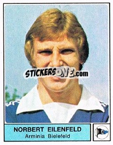 Cromo Norbert Eilenfeld - German Football Bundesliga 1978-1979 - Panini