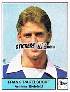 Sticker Frank Pagelsdorf - German Football Bundesliga 1978-1979 - Panini