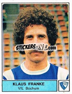 Sticker Klaus Franke - German Football Bundesliga 1978-1979 - Panini