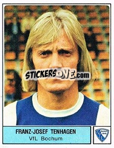 Sticker Franz-Josef Tenhagen - German Football Bundesliga 1978-1979 - Panini
