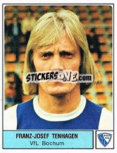 Figurina Franz-Josef Tenhagen - German Football Bundesliga 1978-1979 - Panini