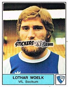 Sticker Lothar Woelk - German Football Bundesliga 1978-1979 - Panini