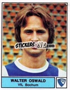 Sticker Walter Oswald - German Football Bundesliga 1978-1979 - Panini
