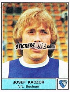 Figurina Josef Kaczor - German Football Bundesliga 1978-1979 - Panini