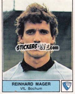 Cromo Reinhard Mager - German Football Bundesliga 1978-1979 - Panini