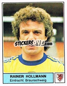 Sticker Rainer Hollmann - German Football Bundesliga 1978-1979 - Panini