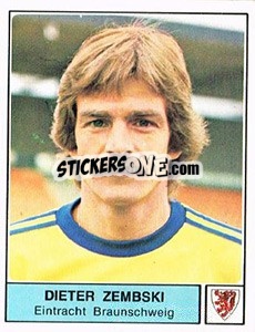 Figurina Dieter Zembski - German Football Bundesliga 1978-1979 - Panini