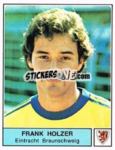 Sticker Frank Holzer - German Football Bundesliga 1978-1979 - Panini