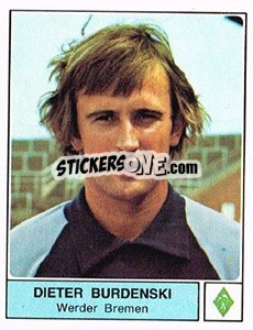 Sticker Dieter Burdenski - German Football Bundesliga 1978-1979 - Panini