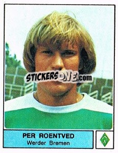 Sticker Per Roentved - German Football Bundesliga 1978-1979 - Panini