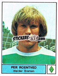 Cromo Per Roentved - German Football Bundesliga 1978-1979 - Panini