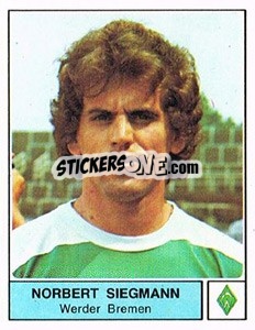 Figurina Norbert Siegmann - German Football Bundesliga 1978-1979 - Panini