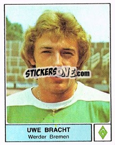 Sticker Uwe Bracht - German Football Bundesliga 1978-1979 - Panini