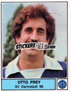 Figurina Otto Frey - German Football Bundesliga 1978-1979 - Panini