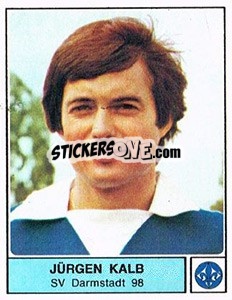 Sticker Jürgen Kalb - German Football Bundesliga 1978-1979 - Panini