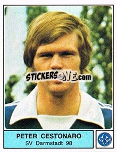 Sticker Peter Cestonaro - German Football Bundesliga 1978-1979 - Panini