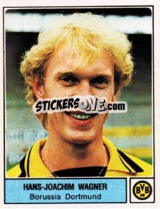 Sticker Hans-Joachim Wagner - German Football Bundesliga 1978-1979 - Panini