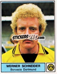 Sticker Werner Schneider - German Football Bundesliga 1978-1979 - Panini
