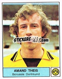 Sticker Amand Theis - German Football Bundesliga 1978-1979 - Panini