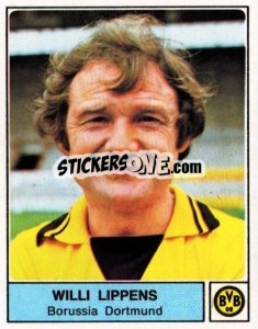 Sticker Willi Lippens - German Football Bundesliga 1978-1979 - Panini