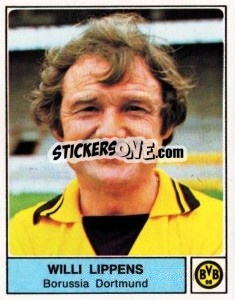 Figurina Willi Lippens - German Football Bundesliga 1978-1979 - Panini