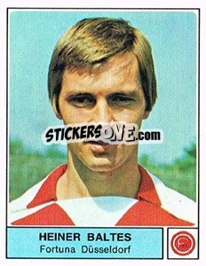 Sticker Heiner Baltes - German Football Bundesliga 1978-1979 - Panini