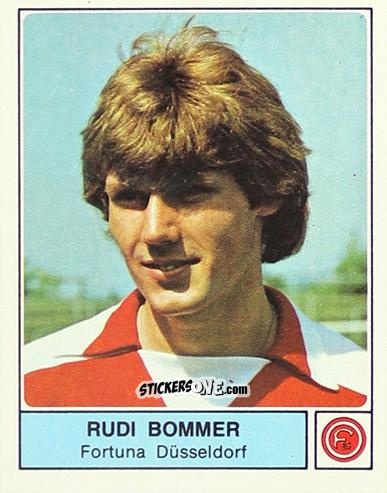 Sticker Rudi Bommer