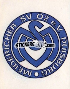 Figurina Badge - German Football Bundesliga 1978-1979 - Panini