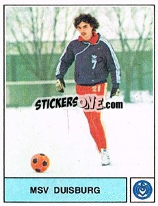Cromo Norbert Dronia - German Football Bundesliga 1978-1979 - Panini